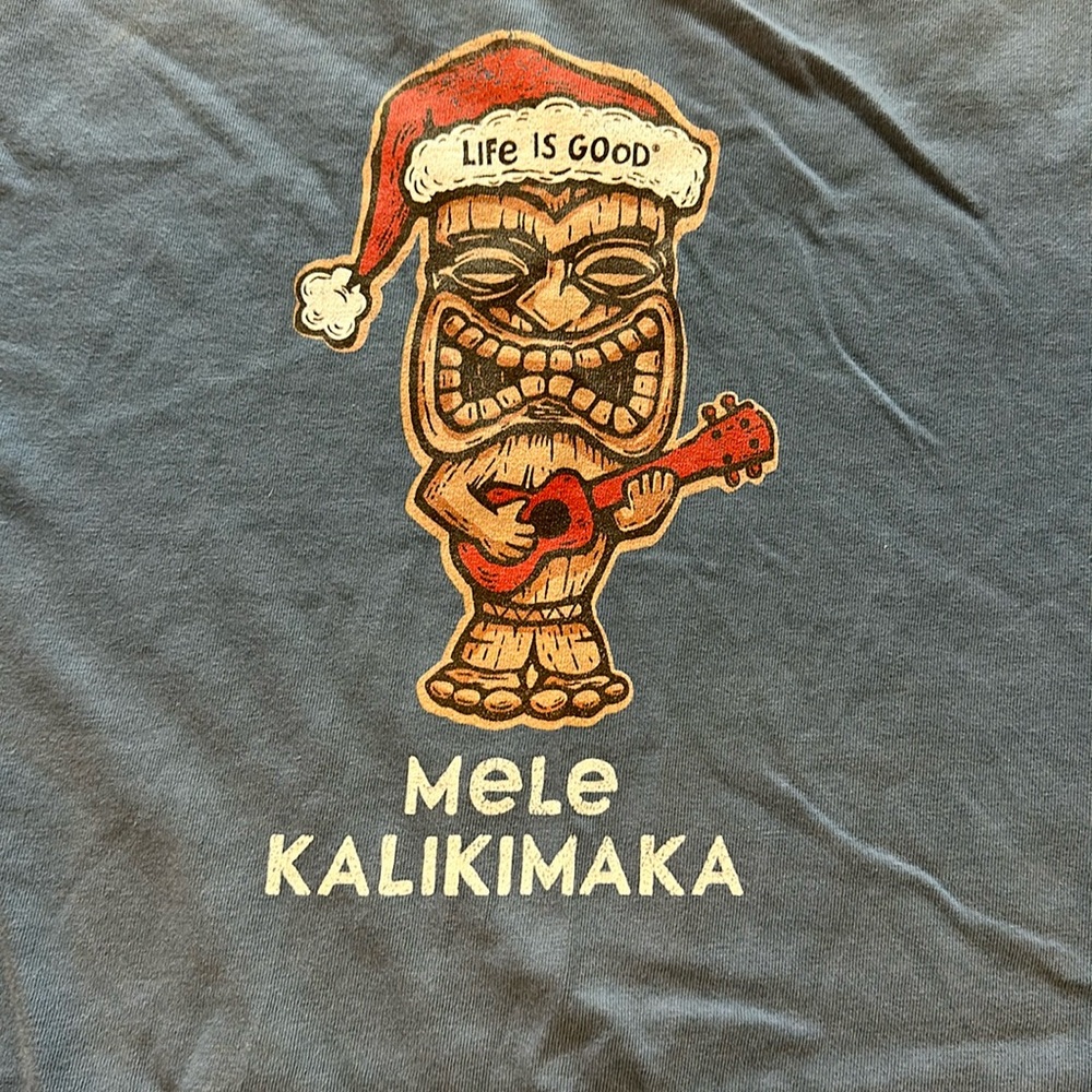 Life Is Good tiki tee-large